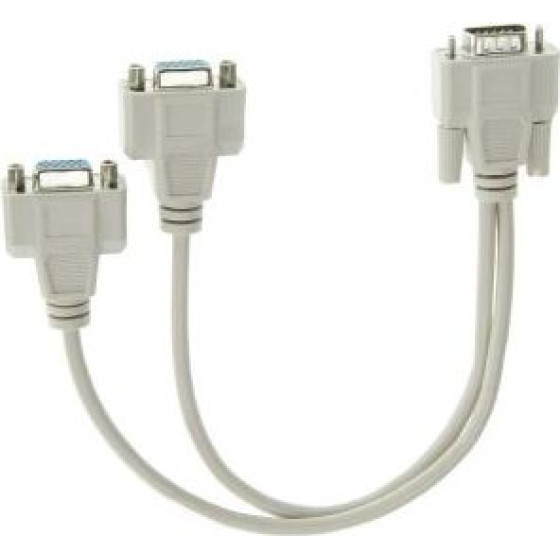 VCom VGA splitter HD15 M - 2xHD15 F - (CG021-0.2m)