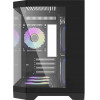 Aigo Case mATX - FT418 Black - 6 x 120 mm A-RGB fans included - (FT418-6F-BK)