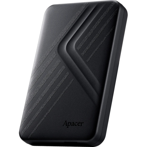 Apacer Portable Hard Drive AC236 2TB USB 3.2 Gen 1, Black - (AP2TBAC236B-1)