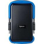 Apacer Portable Hard Drive AC631 1TB USB 3.2 Gen 1, Military-Grade, Shockproof, Black - (AP1TBAC631U-1)