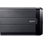 Apacer Portable Hard Drive AC732 1TB USB 3.2 Gen 1, Military-Grade, Shockproof, IP68, Black - (AP1TBAC732B-1)