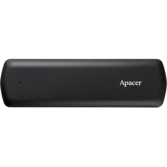 Apacer Portable SSD AS721 250GB USB-C 3.2 Gen 2/USB-A 3.2 Gen 1, Military-Grade, Shockproof, Black - (AP250GAS721B-1)