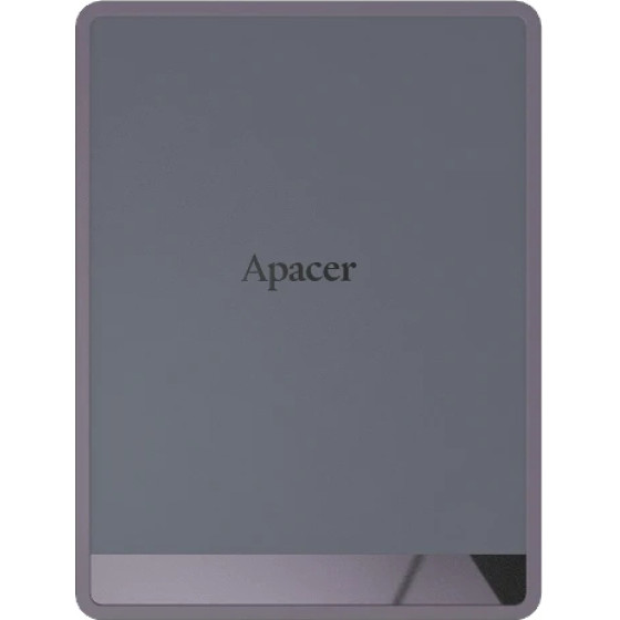 Apacer Portable SSD AS724 2TB USB-C 3.2 Gen 2/USB-A 3.2 Gen 1, Military-Grade, Grey - (AP2TBAS724M-1)