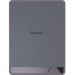 Apacer Portable SSD AS724 512GB USB-C 3.2 Gen 2/USB-A 3.2 Gen 1, Military-Grade, Grey - (AP512GAS724M-1)