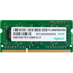 Apacer RAM 4GB DDR3 SODIMM 512x8 1600MHz - (AS04GFA60CATBGC)