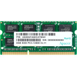 Apacer RAM 8GB DDR3 SODIMM 512x8 1600MHz - (AS08GFA60CATBGC)