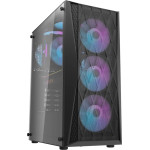 Darkflash Case ATX - DK352 Black - 4 fans included - (DK352-BK)