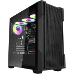 Darkflash Case ATX - DS900 Mesh Black - 4 x 120 mm A-RGB fans included - (DS900-MESH-4F-BK)