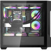 Darkflash Case ATX - DS900 Mesh Black - 4 x 120 mm A-RGB fans included - (DS900-MESH-4F-BK)