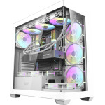 Darkflash Case ATX - DS900 White - USB-C - (DS900-WH)