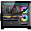 Darkflash Case mATX - DS900M Black - 6 x 120 mm Infinity Mirror A-RGB - (DS900M-6F-BK)