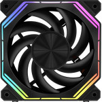 Darkflash Fan Pack 3-in-1 3x120mm - INF34 Black, Daisy-Chain, Addressable RGB - (INF32-BK-3)
