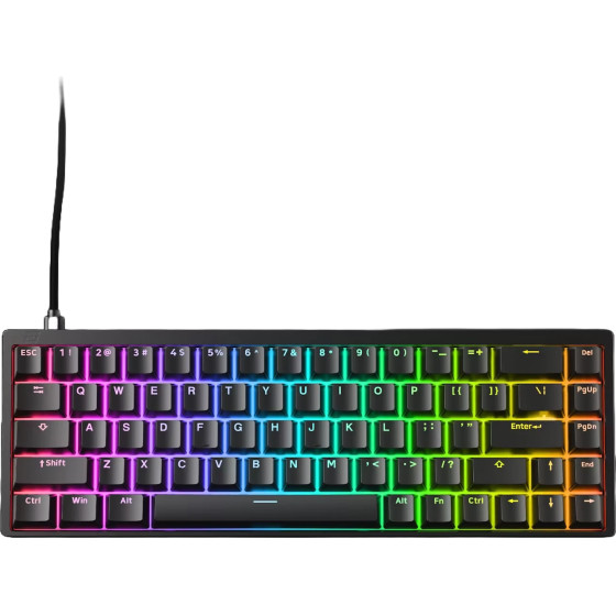 Endgame Gear Professional Gaming Mechanical Keyboard KB65HE 8K - Gateron Magnetic Switches, Hall Effect, RGB - Black - (EGG-KB65HE-8K-RUS)