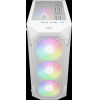 Gamdias Case ATX - AURA GC1 Elite White - Mesh, RGB, Tempered Glass - (GAMDIAS-AURA-GC1-ELITE-WH)