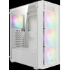 Gamdias Case ATX - AURA GC2 Elite White - Mesh, RGB, Tempered Glass - (GAMDIAS-AURA-GC2-ELITE-WH)