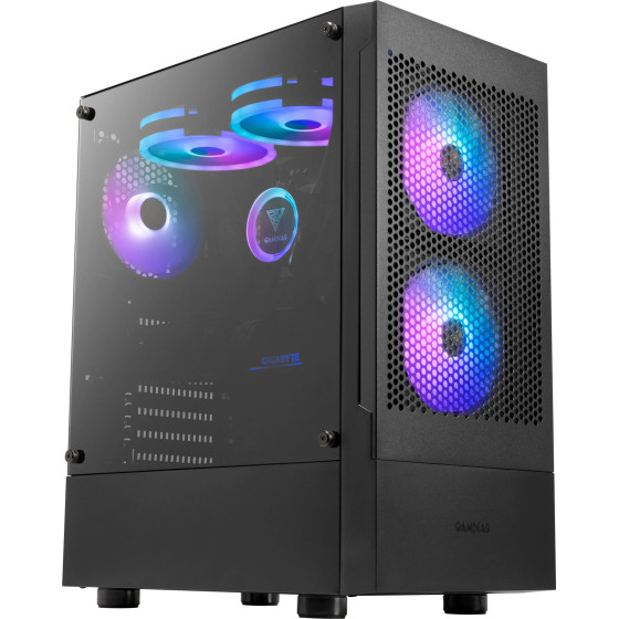 Gamdias Case ATX - TALOS E3 MESH - aRGB, Tempered Glass - (GAMDIAS-TALOS-E3-MESH)