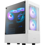 Gamdias Case ATX - TALOS E3 MESH White - aRGB, Tempered Glass - (GAMDIAS-TALOS-E3-MESH-WH)