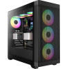 Gamdias Case E-ATX - ATHENA M3 Black - USB-C, 4 x 120 mm A-RGB, Mesh, Tempered Glass - (ATHENA-M3-BLACK)