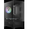Gamdias Case mATX - AURA GC9M Elite - 3 x 120 mm A-RGB, USB-C, Tempered Glass - (AURA-GC9M-ELITE-ARGB-BK)
