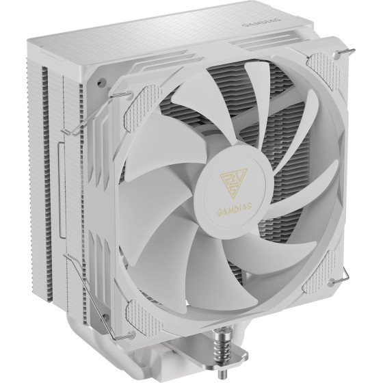 Gamdias CPU Cooler - BOREAS E2 410 White - LGA1700/AM5 - (BOREAS-E2-410-WH)