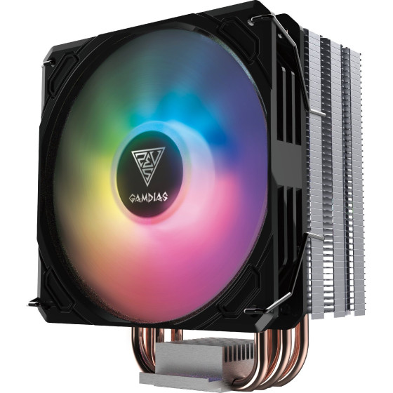 Gamdias CPU Cooler BOREAS E1-410 A-RGB - (GAMDIAS-BOREAS-E1-410)