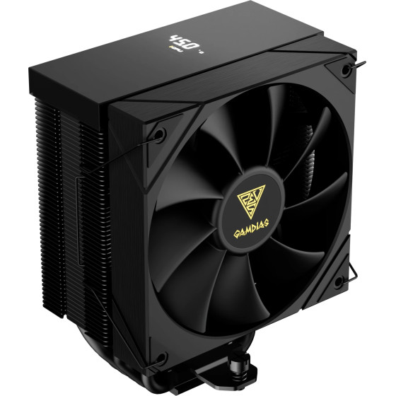 Gamdias CPU Cooler BOREAS M2-51D - LGA1851/AM5, Digital Display - (BOREAS-M2-51D)