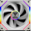 Gamdias Fan Pack 3-in-1 3x120mm - AEOLUS P2-1203 White, Swappable Fan Blades (Reverse Fan Blades Included), Daisy-Chain, Infinity Mirror - (AEOLUS P2-1203-WH)