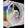 Gamdias Fan Pack 3-in-1 3x120mm - AEOLUS P2-1203 White, Swappable Fan Blades (Reverse Fan Blades Included), Daisy-Chain, Infinity Mirror - (AEOLUS P2-1203-WH)