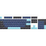 Marvo Custom Keycap Set PBT, 104 keys, Dark Blue, Black, Cyan - -KP-01-BL - (MARVO-KP-01-BL)