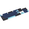 Marvo Custom Keycap Set PBT, 104 keys, Dark Blue, Black, Cyan - -KP-01-BL - (MARVO-KP-01-BL)