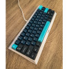 Marvo Custom Keycap Set PBT, 104 keys, Dark Blue, Black, Cyan - -KP-01-BL - (MARVO-KP-01-BL)