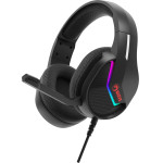 Marvo Gaming Headphones H8618 Black - 50mm, USB, RGB - (MARVO-H8618-BK)