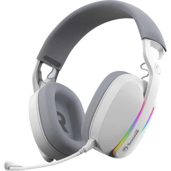 Marvo Gaming Headphones Pulz 70W WH - Bluetooth, 2.4G - -HG9086W-WH - (MARVO-HG9086W-WH)