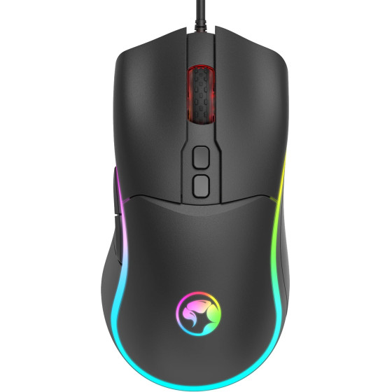 Marvo Gaming Mouse M358 RGB - 7200dpi, 7 programmable buttons - (MARVO-M358)