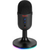 Marvo Gaming USB Microphone - MIC-06 Black - USB, RGB - (MARVO-MIC-06-BK)