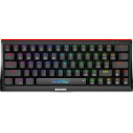 Marvo Wireless Gaming Mechanical keyboard Hecate 61WR Black - KG962W-R - Bluetooth 5.0, 63 keys - (MARVO-KG962W-R)