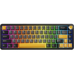 Marvo Wireless Gaming Mechanical keyboard Titan 65 - KG984W Black - Banana Crystal [Linear] - (MARVO-KG984W-BK)