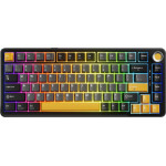 Marvo Wireless Gaming Mechanical keyboard Titan 75 - KG985W Black - Banana Crystal [Linear] - (MARVO-KG985W-BK)