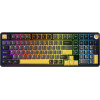 Marvo Wireless Gaming Mechanical keyboard Titan 98 - KG986W Black - Banana Crystal [Linear] - (MARVO-KG986W-BK)