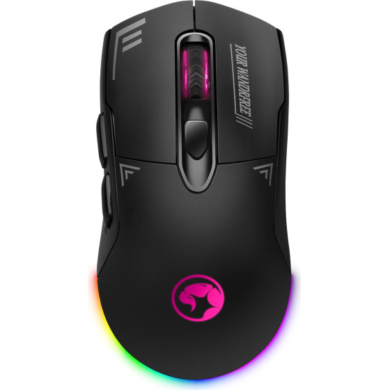Marvo Wireless Gaming Mouse M803W - 4800dpi, rechargable - (MARVO-M803W-BK)