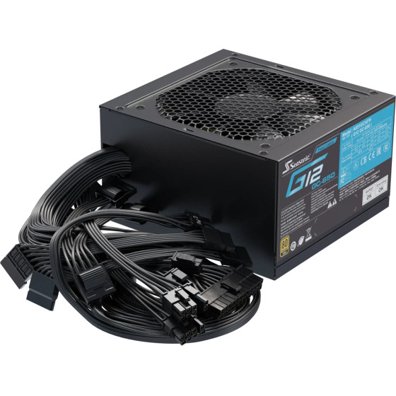Seasonic PSU 650W Gold - G12 GC-650 V2 - (SSP-650RT2)