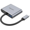 Unitek Docking Station Type-C 4-in-1 - uHUB Q4+ Lite - USB-C PD100W x 1, HDMI x 1, VGA, USB2.0 x 1 - (D1049A)