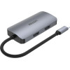Unitek Docking Station Type-C 5-in-1 - uHUB P5 Trio - USB-C PD100W x 1, HDMI x 2, VGA, USB3.0 x 1 - (D1051A)