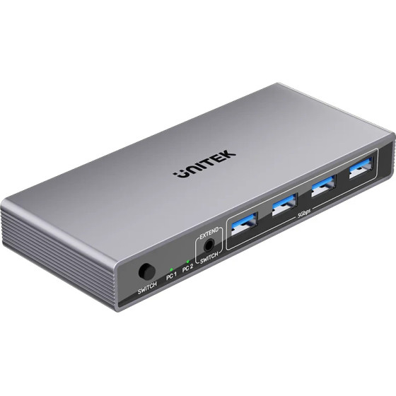 Unitek KVM Switch - HDMI 4K@60Hz - V1309AGY01 - (V1309AGY01-EU)