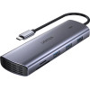 Unitek Type-C Docking Station PD3.0 100W - HDMI, USB-C x 1, USB3.0 x 3, LAN, SD, VGA - (D1113A)