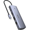 Unitek Type-C Docking Station PD3.0 100W - HDMI, USB-C x 1, USB3.0 x 3, LAN, SD, VGA - (D1113A)