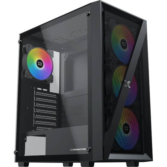 Xigmatek Case ATX - Blade - 4 RGB Fans - (EN40887)