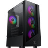 Xigmatek Case ATX - Duke - 4 RGB Fans - (EN49158)