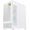 Xigmatek Case EATX - Alphard Arctic - 6 ARGB fans - (EN43833)