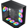 Xigmatek Case EATX - Cubi II - 7 ARGB Fans - (EN45486)